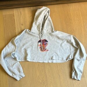 Boys Lie Heartbreak Cropped Sweatshirt